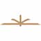 Ekena Millwork Redmond Smooth Timber Gable Bracket, Western Red Cedar, 84"W x 21"H x 1 1/2"D x 3 1/2"F, 6/12 Pitch GBW084X21X0204RED00SWR - alternate 1